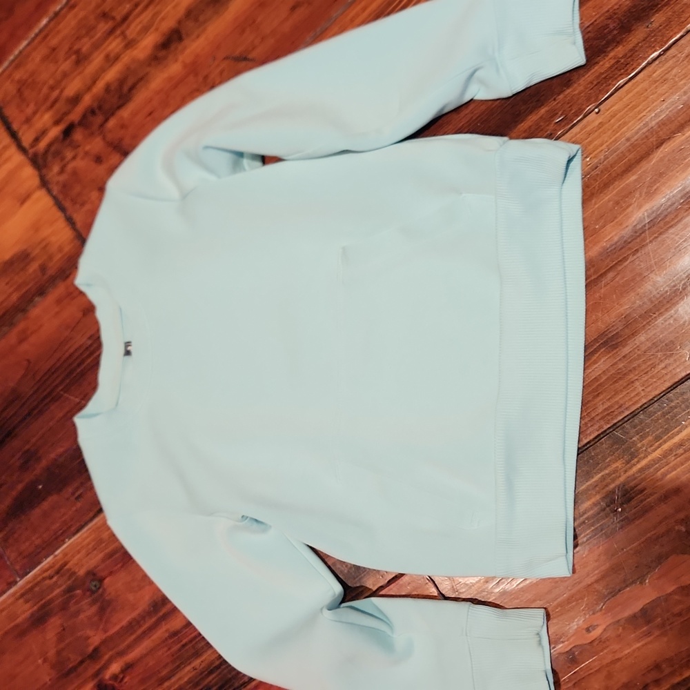Girls light blue sweatshirt